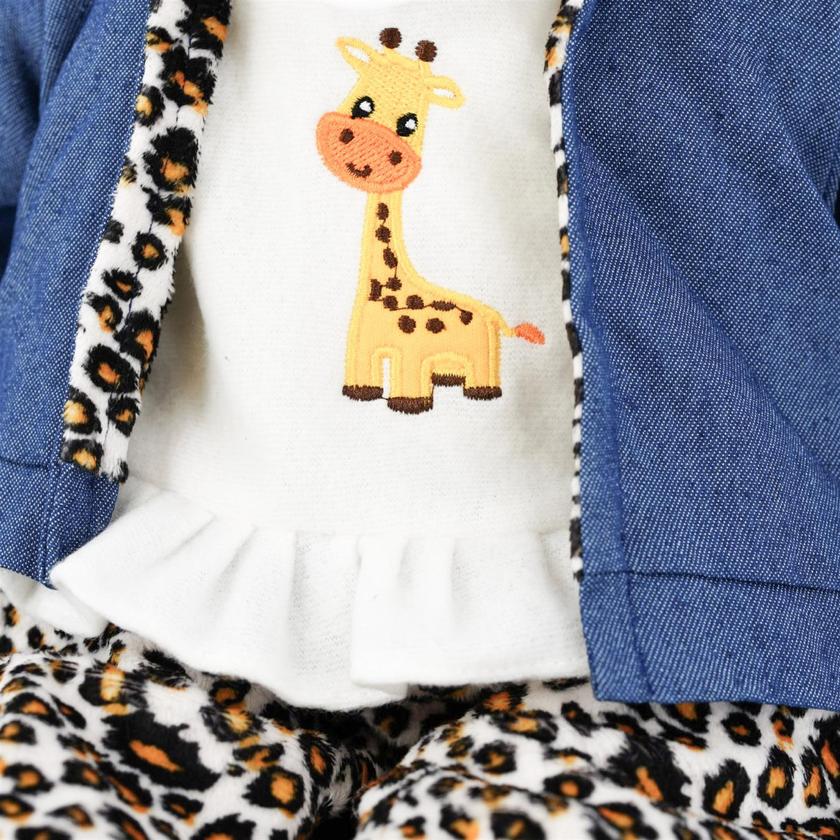 BiBi Black Baby Doll "Cheetah" (45 cm / 18") by BiBi Doll - UKBuyZone