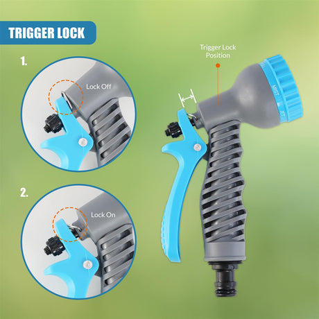 Garden Hose Reel Set - 5 Pcs by GEEZY - UKBuyZone