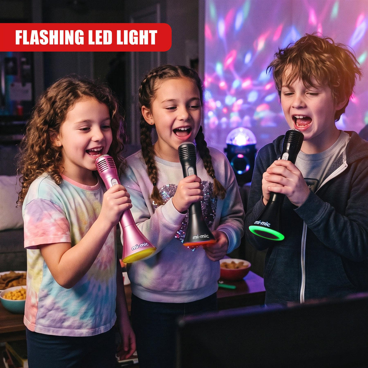 2-in-1 Kids Karaoke Microphones