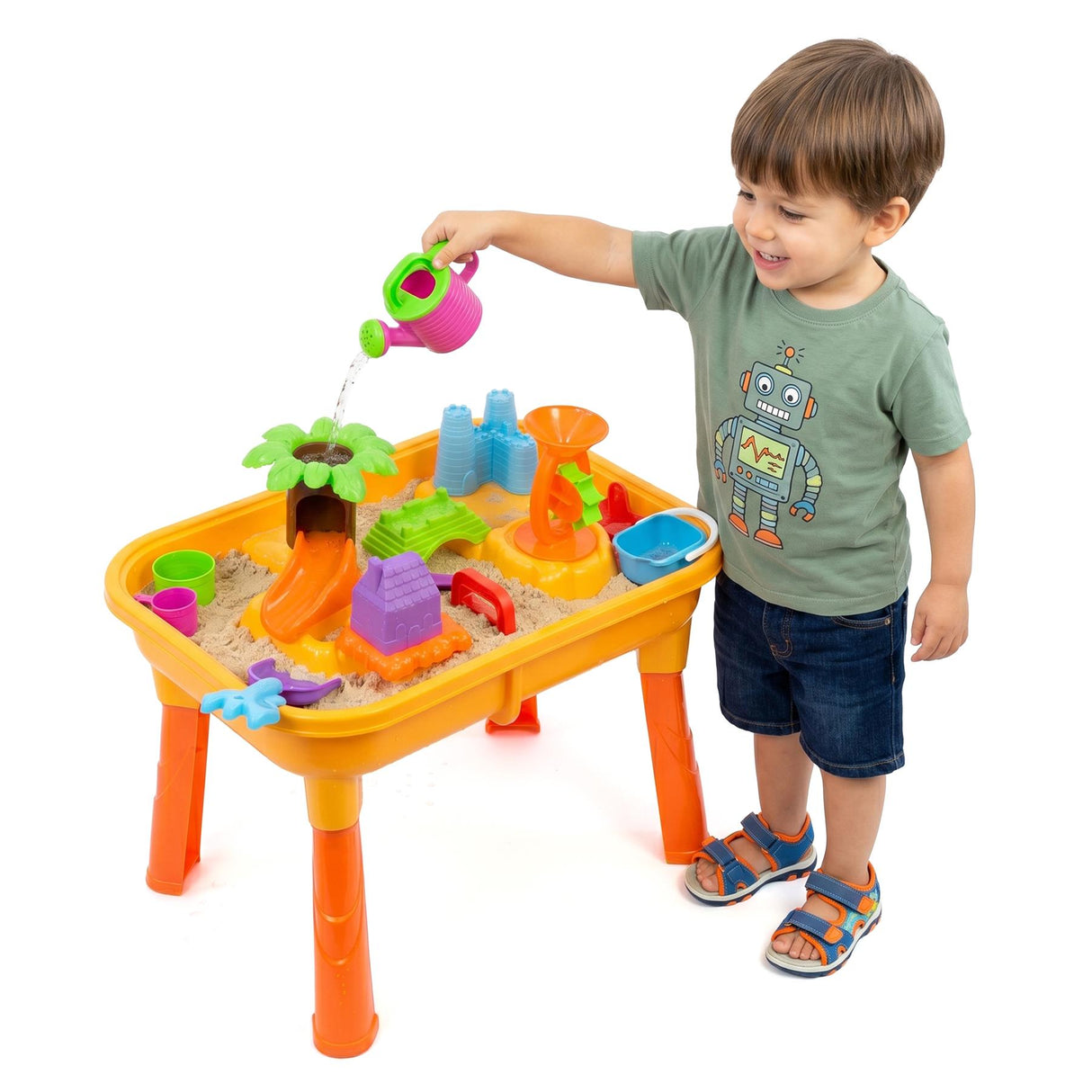 Sand & Water Table with Water Mill