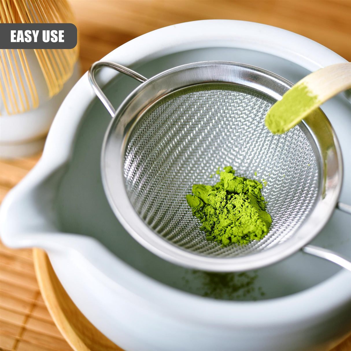 Stainless Steel Sieve Strainers Set of 3 by GEEZY - UKBuyZone