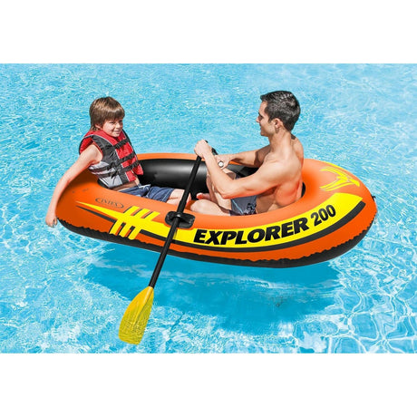 48" Paddles Plastic Ribbed French Oars for Inflatable Boat (Pair) by Geezy - UKBuyZone