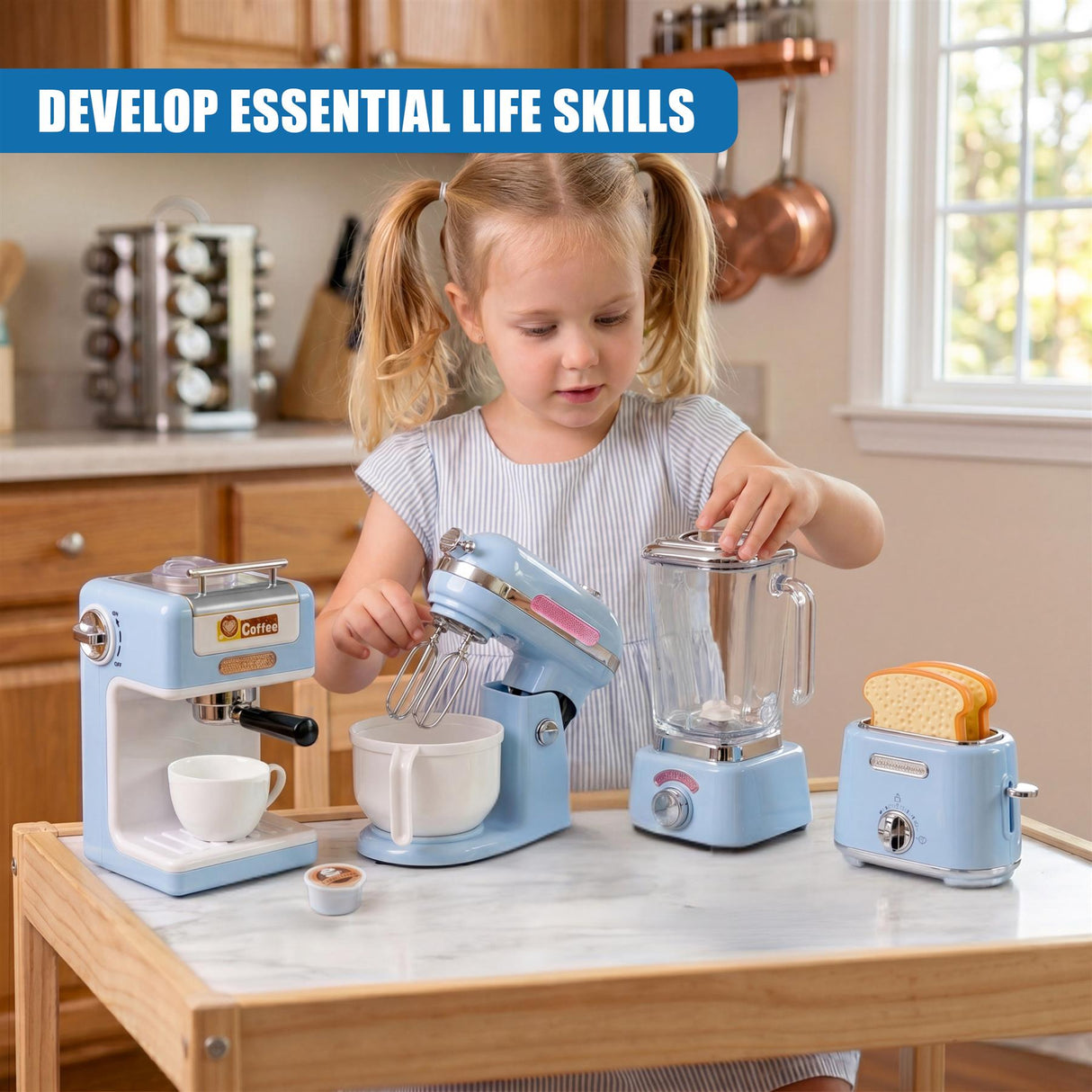 9 Piece Breakfast Toy Set