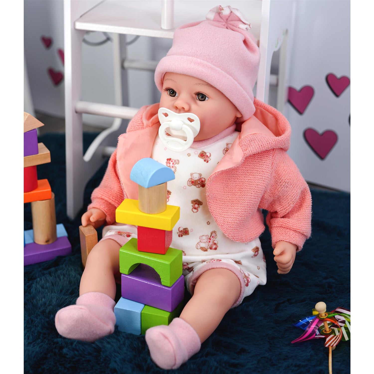 BiBi Baby Doll - Peach (45 cm / 18") by BiBi Doll - UKBuyZone
