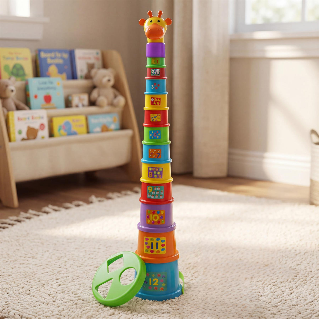 Gerry The Giraffe Stacking Cups