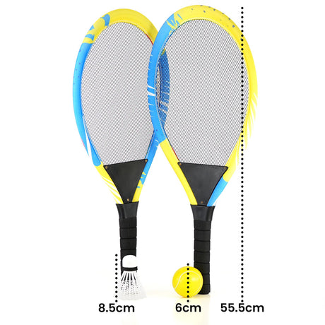 2 Player Tennis Set with Ball and Shuttlecock by The Magic Toy Shop - UKBuyZone