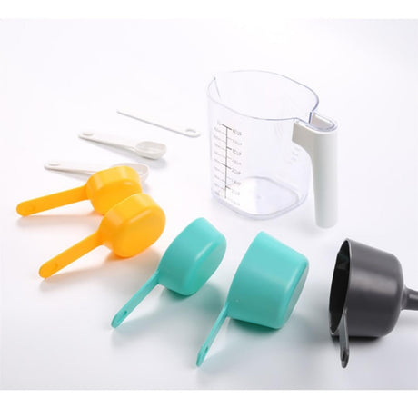 Measuring Cups & Spoons Set 9pcs by Geezy - UKBuyZone