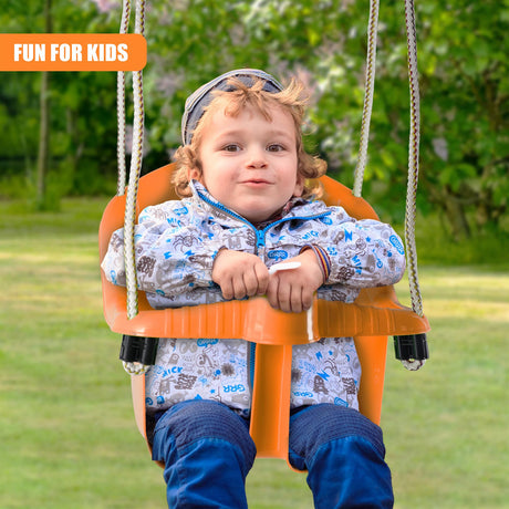 Orange Children's Safety Swing Seat by MTS - UKBuyZone
