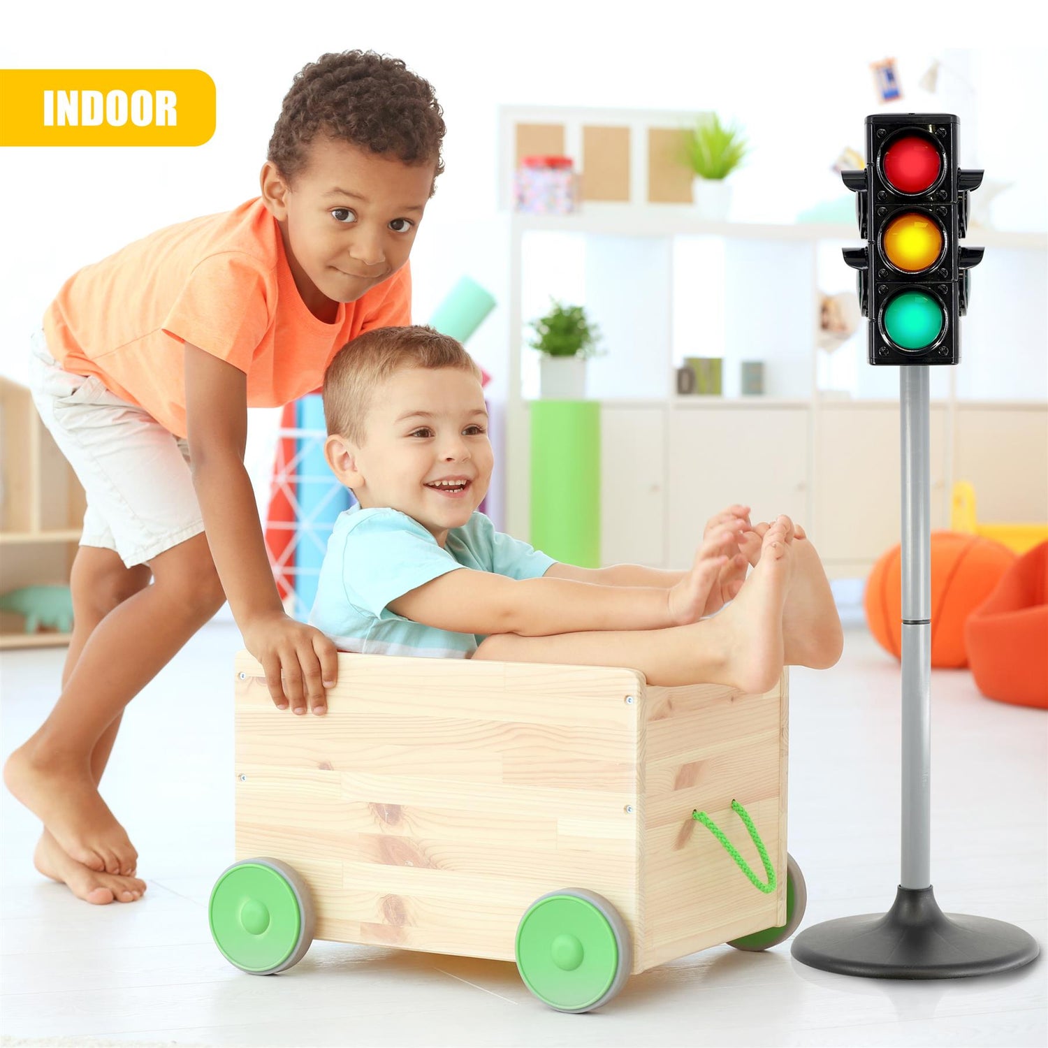 Kids Road Safety Traffic Light by The Magic Toy Shop - UKBuyZone