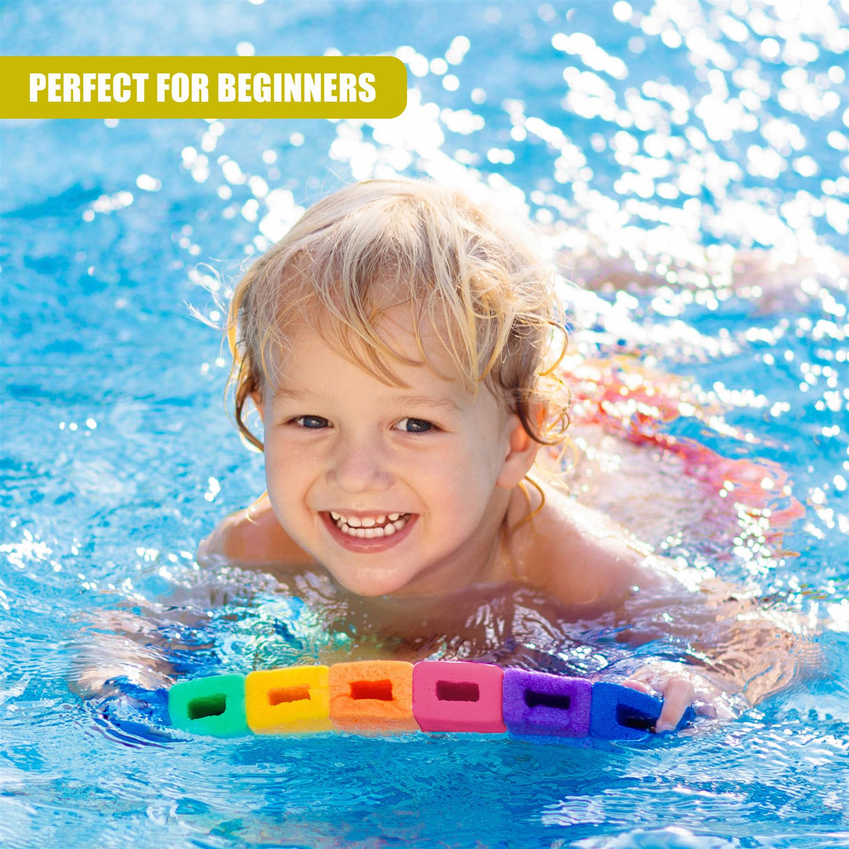 Rainbow Eva Foam Kickboard