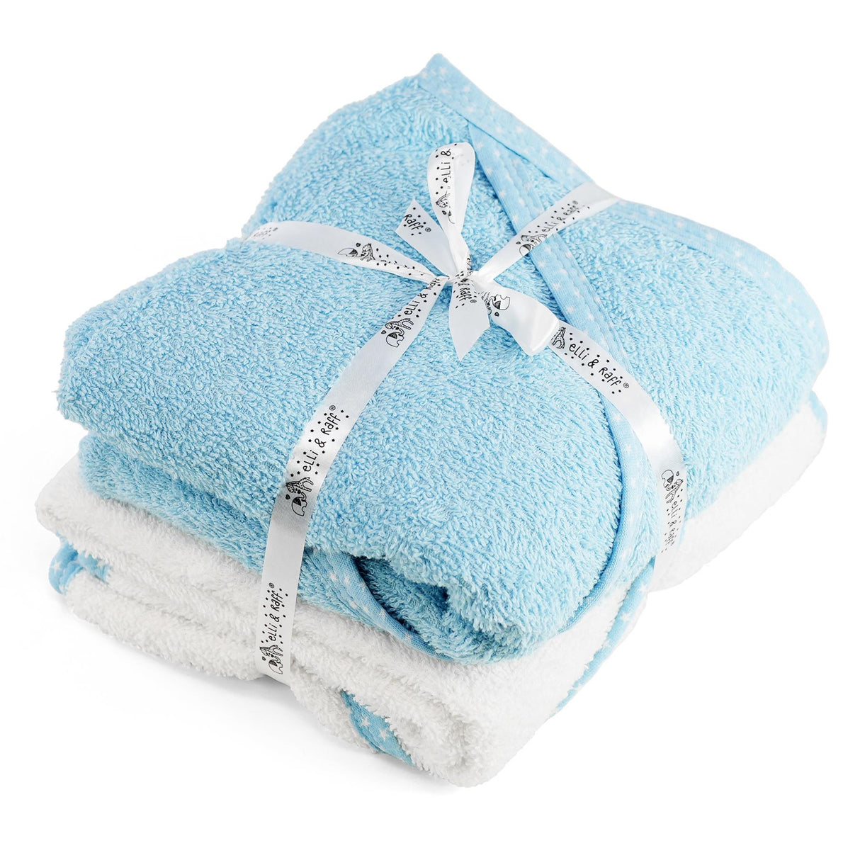 Pack of 2 Hooded Baby Bath Towels