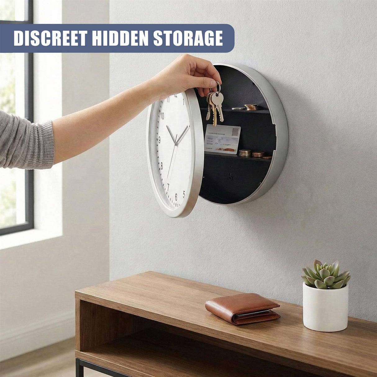 Secret Wall Clock