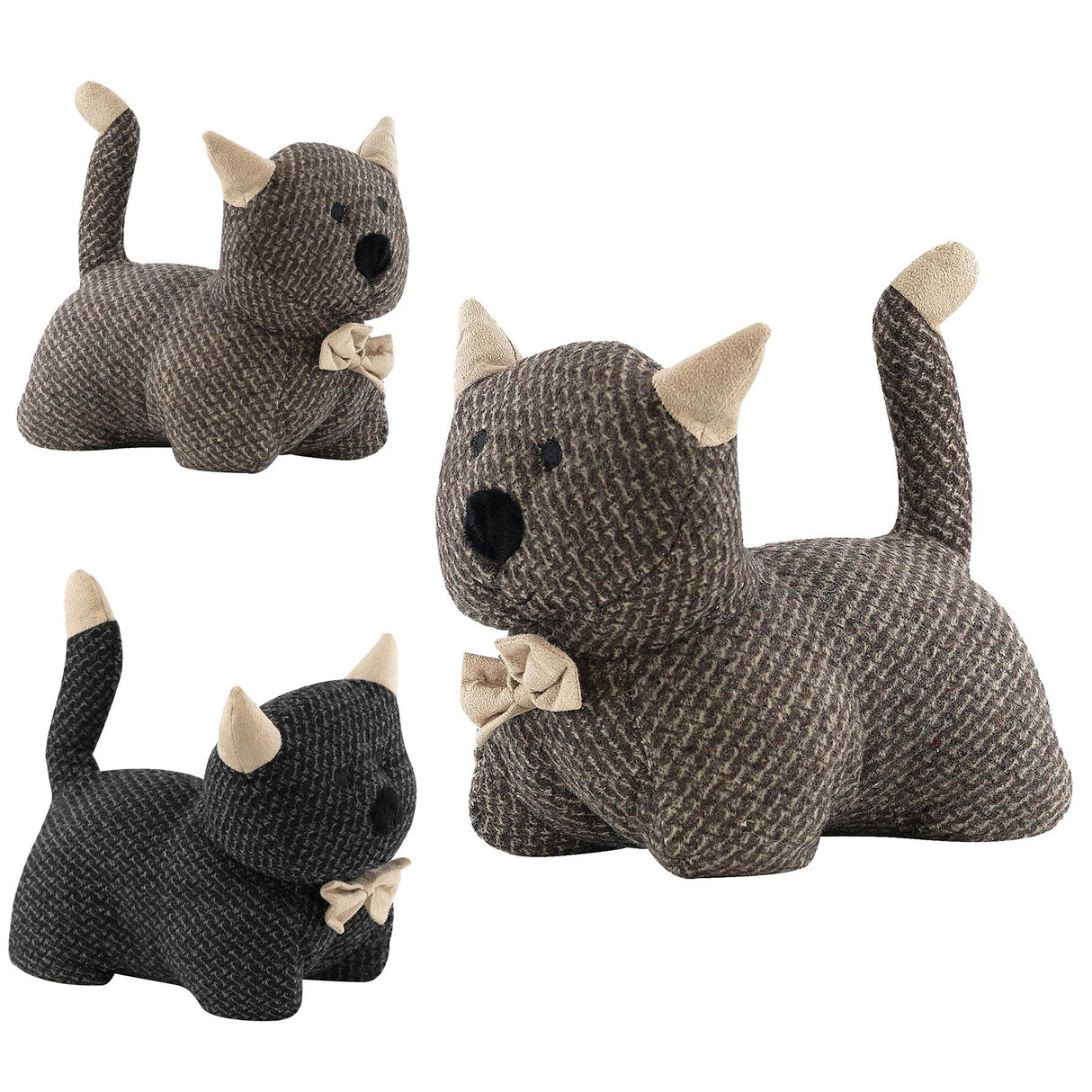 Fabric Kitten Door Stopper by The Magic Toy Shop - UKBuyZone