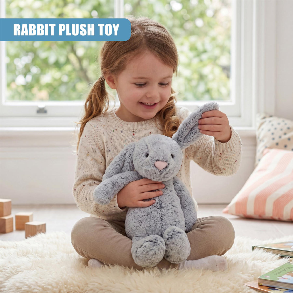 10" Bunny Soft Toy