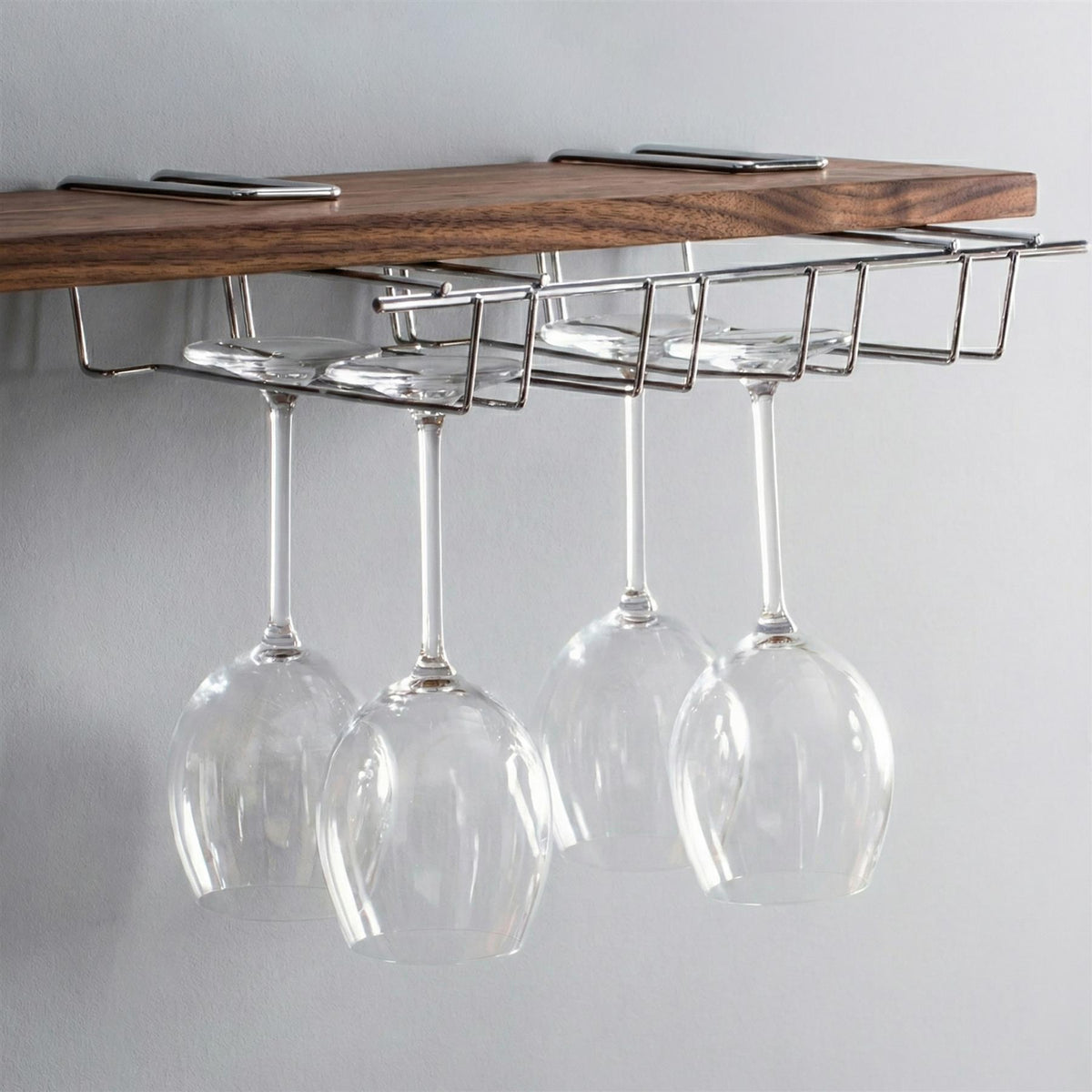 Under Shelf Wine Glass Rack