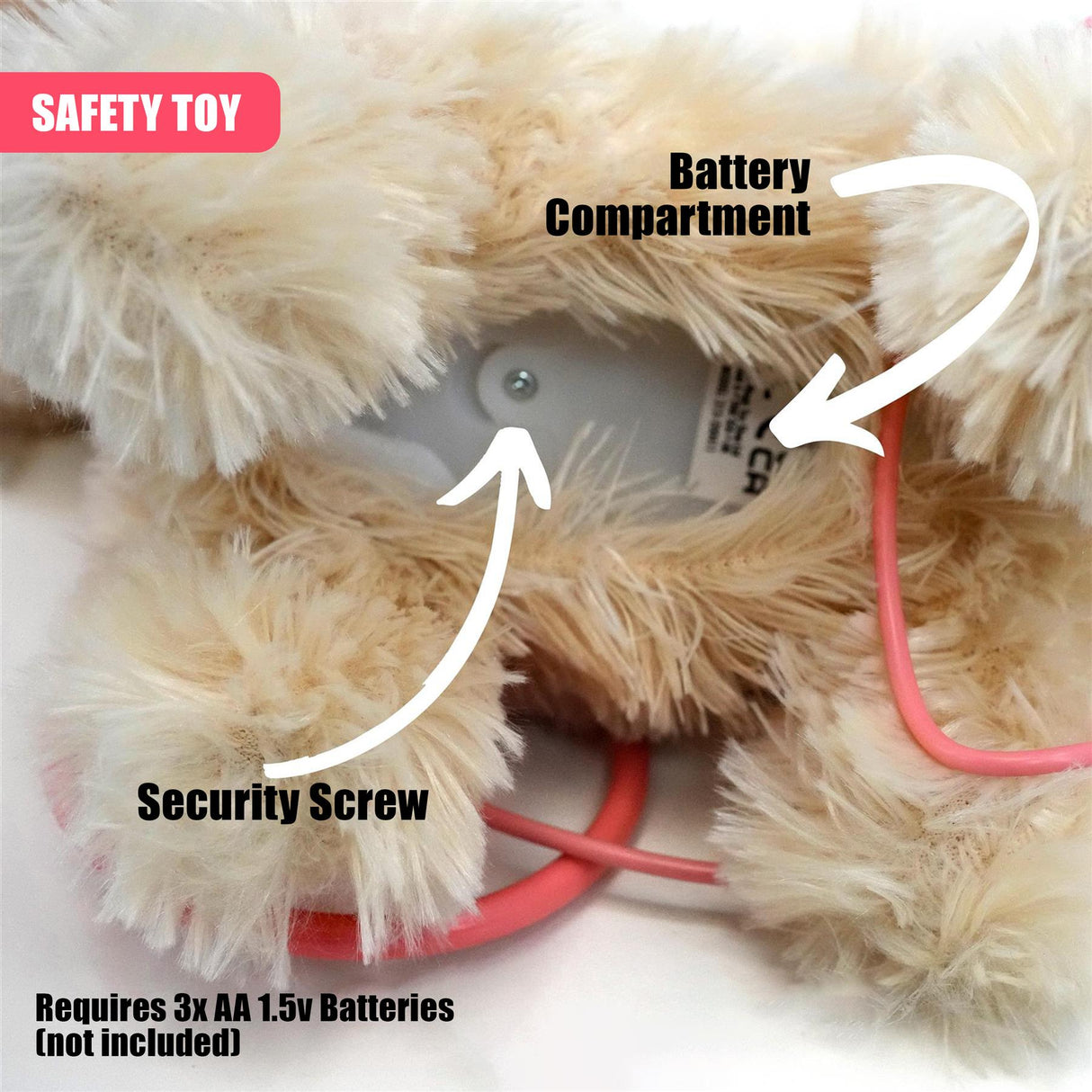 Fluffy Plush Walking & Talking Dog Toy by The Magic Toy Shop - UKBuyZone