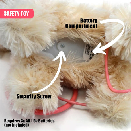 Fluffy Plush Walking & Talking Dog Toy by The Magic Toy Shop - UKBuyZone
