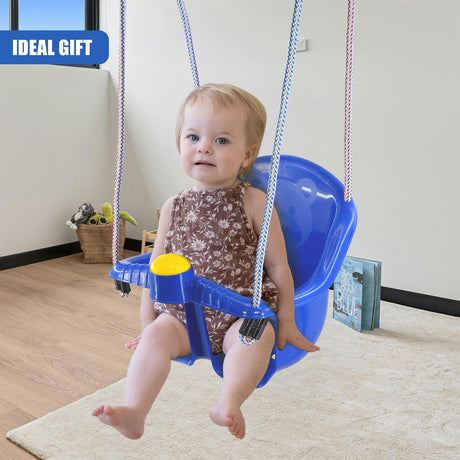 Blue Children's Safety Swing Seat by MTS - UKBuyZone