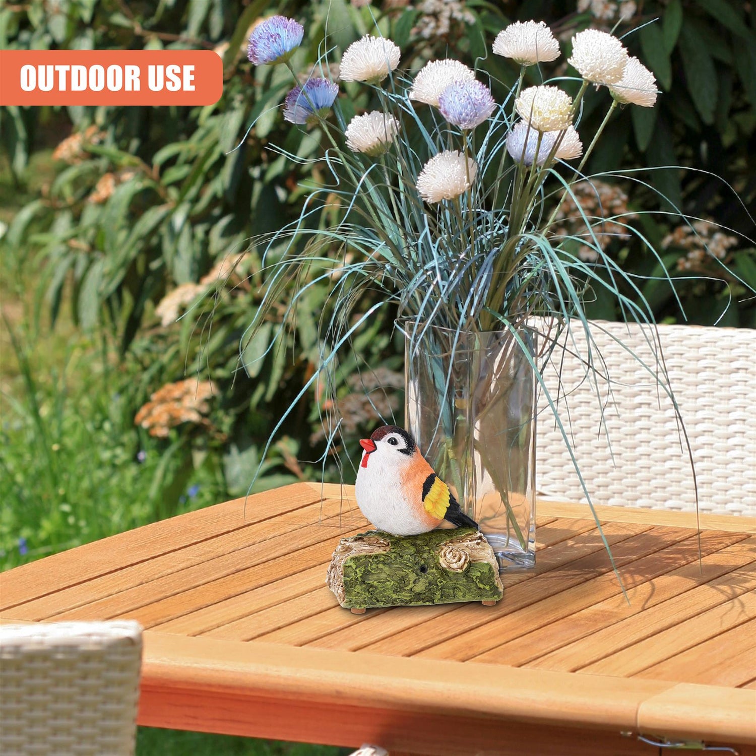 Motion Activated Singing Bird Ornament by GEEZY - UKBuyZone