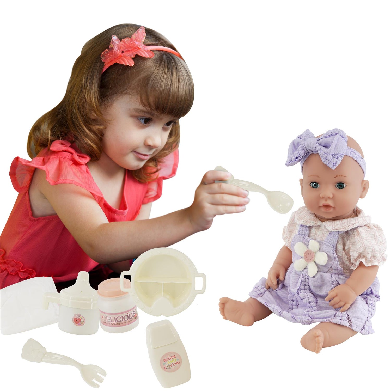BiBi Doll Nappy, Accessories & Doll by BiBi Doll - UKBuyZone