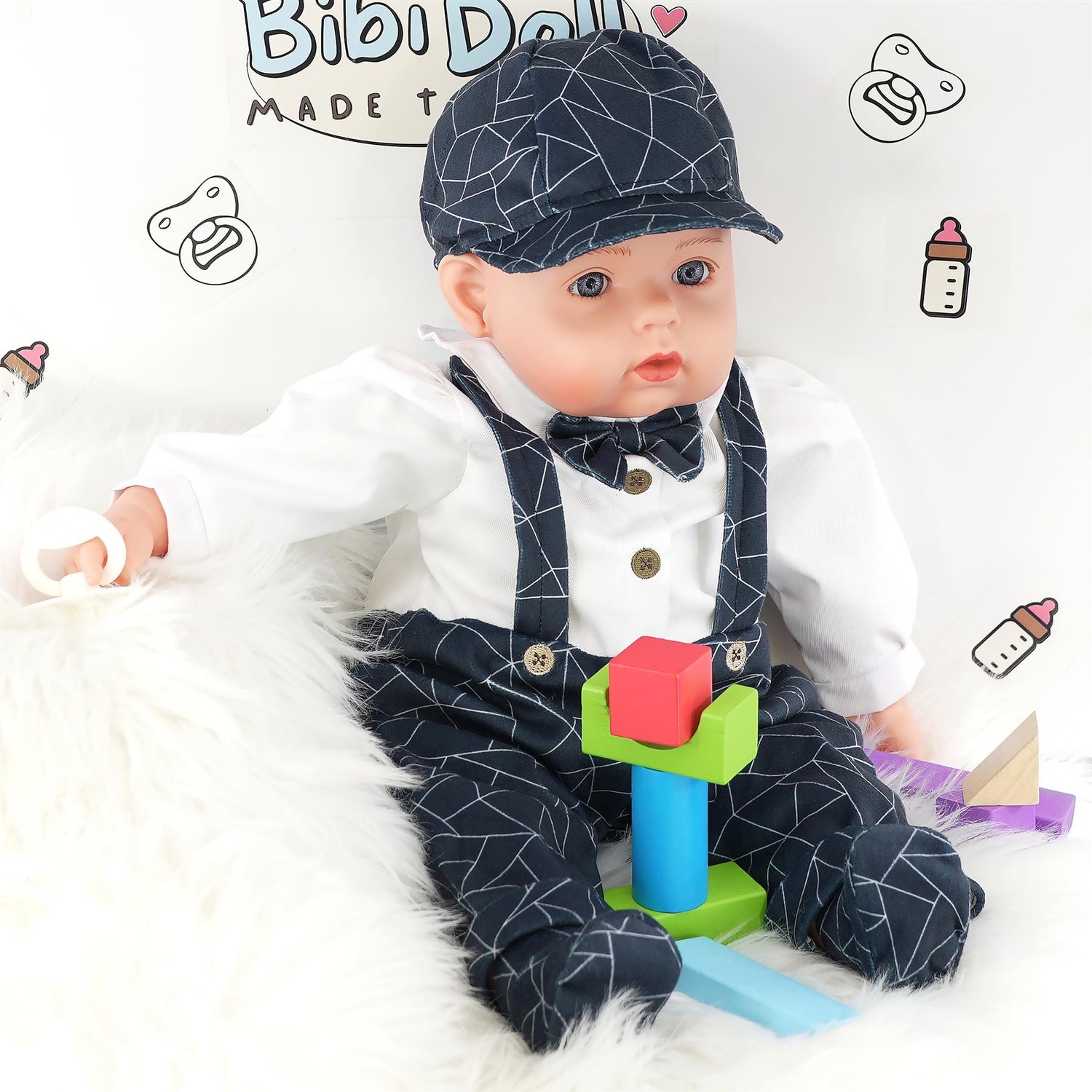 BiBi Doll Baby "Pebble" (Suave) (50 cm / 20") by BiBi Doll - UKBuyZone