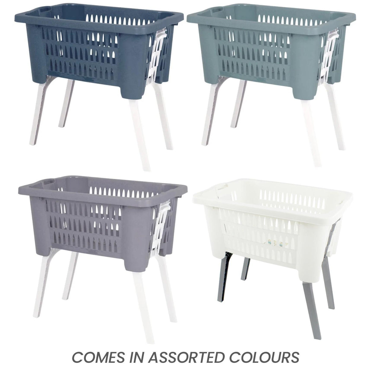 Laundry Basket with Foldable Legs by GEEZY - UKBuyZone