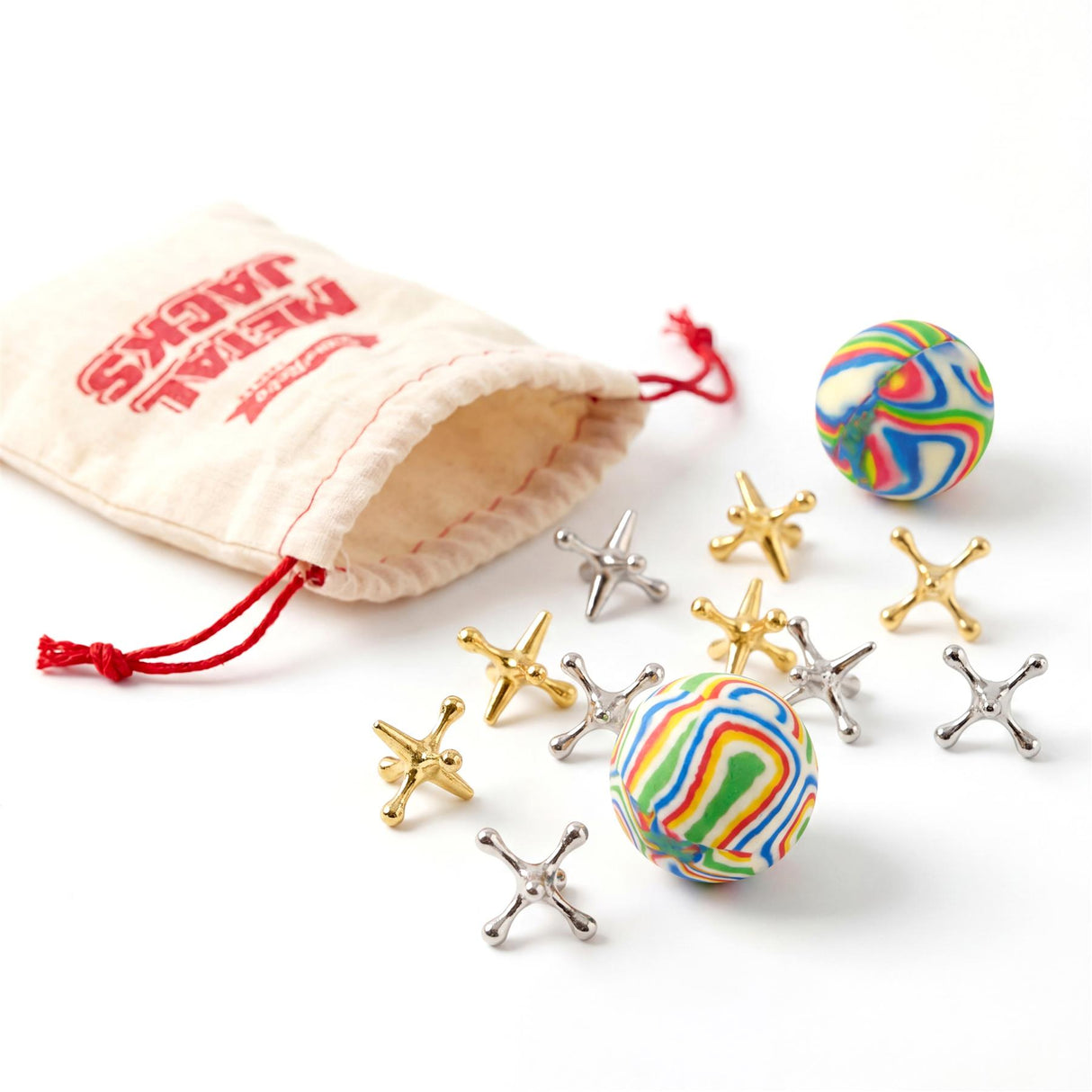 Metal Jacks Game Set