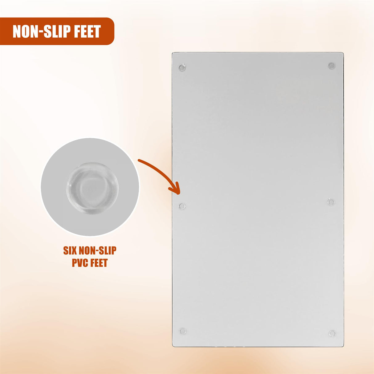 Glass Cutting Boards with Spoon & Herbs Design by Geezy - UKBuyZone