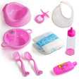 9 Piece Baby Dolls Accessories Set by BiBi Doll - UKBuyZone