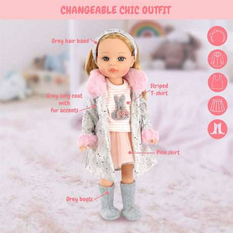 BiBI Fashion Doll "Emma" (38 cm / 15") by BiBi Doll - UKBuyZone