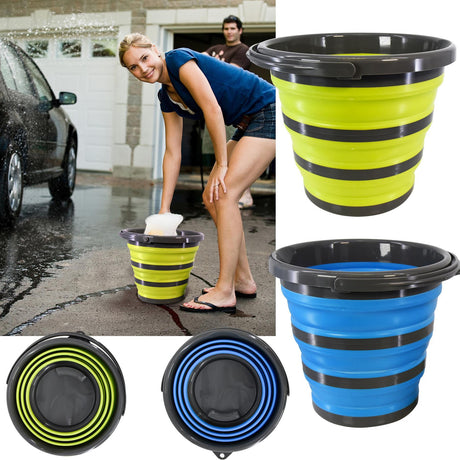 Folding Collapsible Bucket by Geezy - UKBuyZone