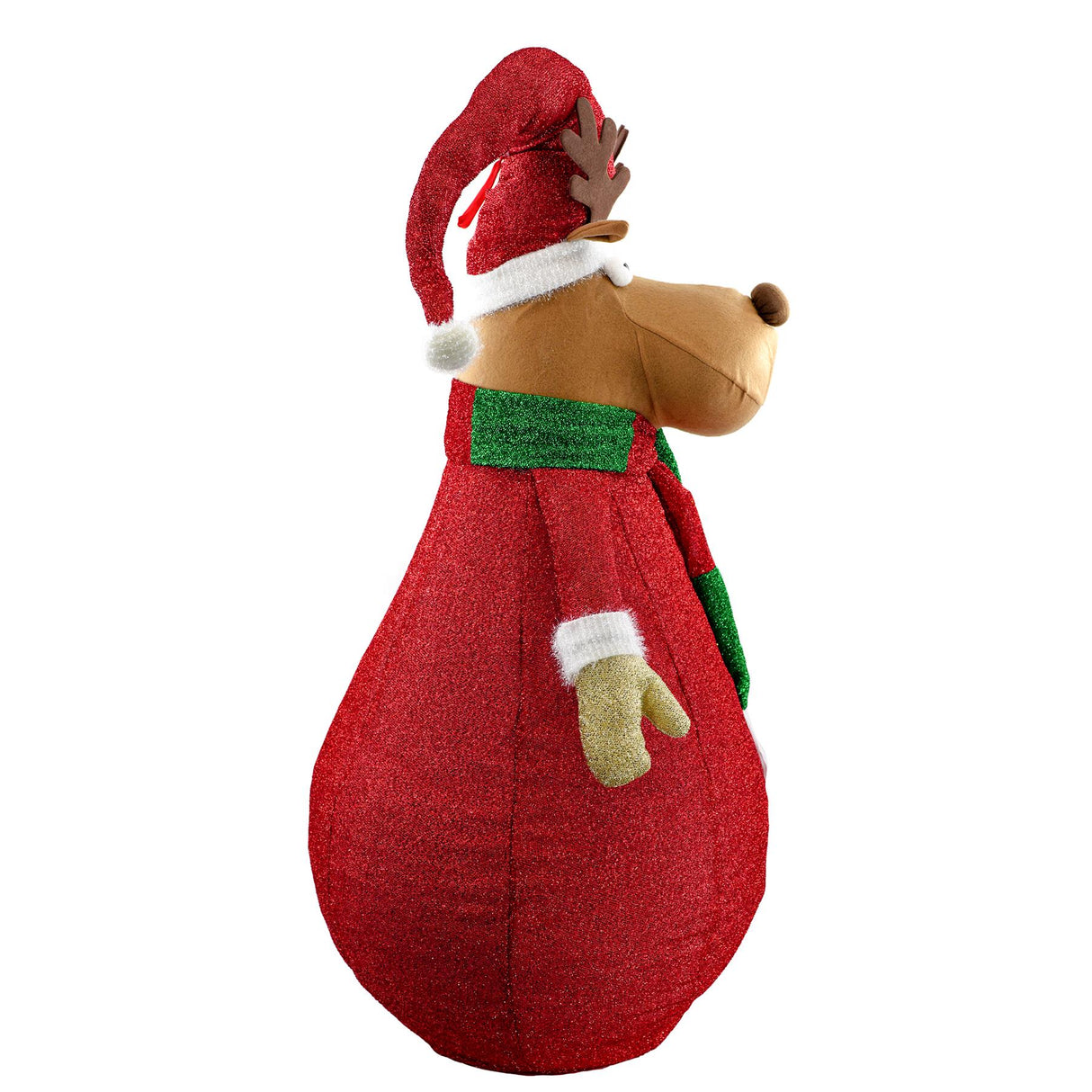 Collapsible Raindeer Christmas Decoration with LED lights by The Magic Toy Shop - UKBuyZone