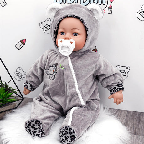 BiBi Outfits - Set of Two Doll Clothes (Koala & Stripy) (45 cm / 18") by BiBi Doll - UKBuyZone