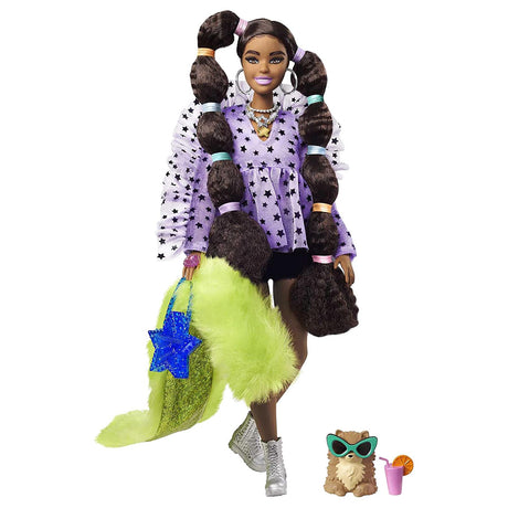 Barbie Extra Doll with Pigtails and Bobble Hair Playset by Barbie - UKBuyZone