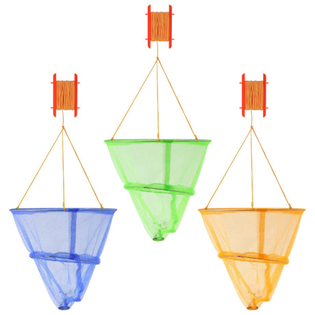 Kids Crab Drop Net w/ Net Bait Bag Holder Fishing by The Magic Toy Shop - UKBuyZone