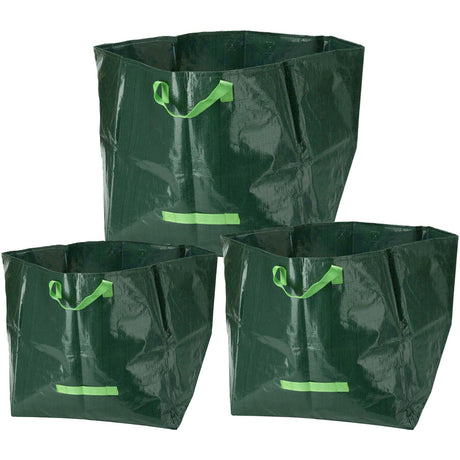 Garden Waste Bag Set of 3 by Geezy - UKBuyZone