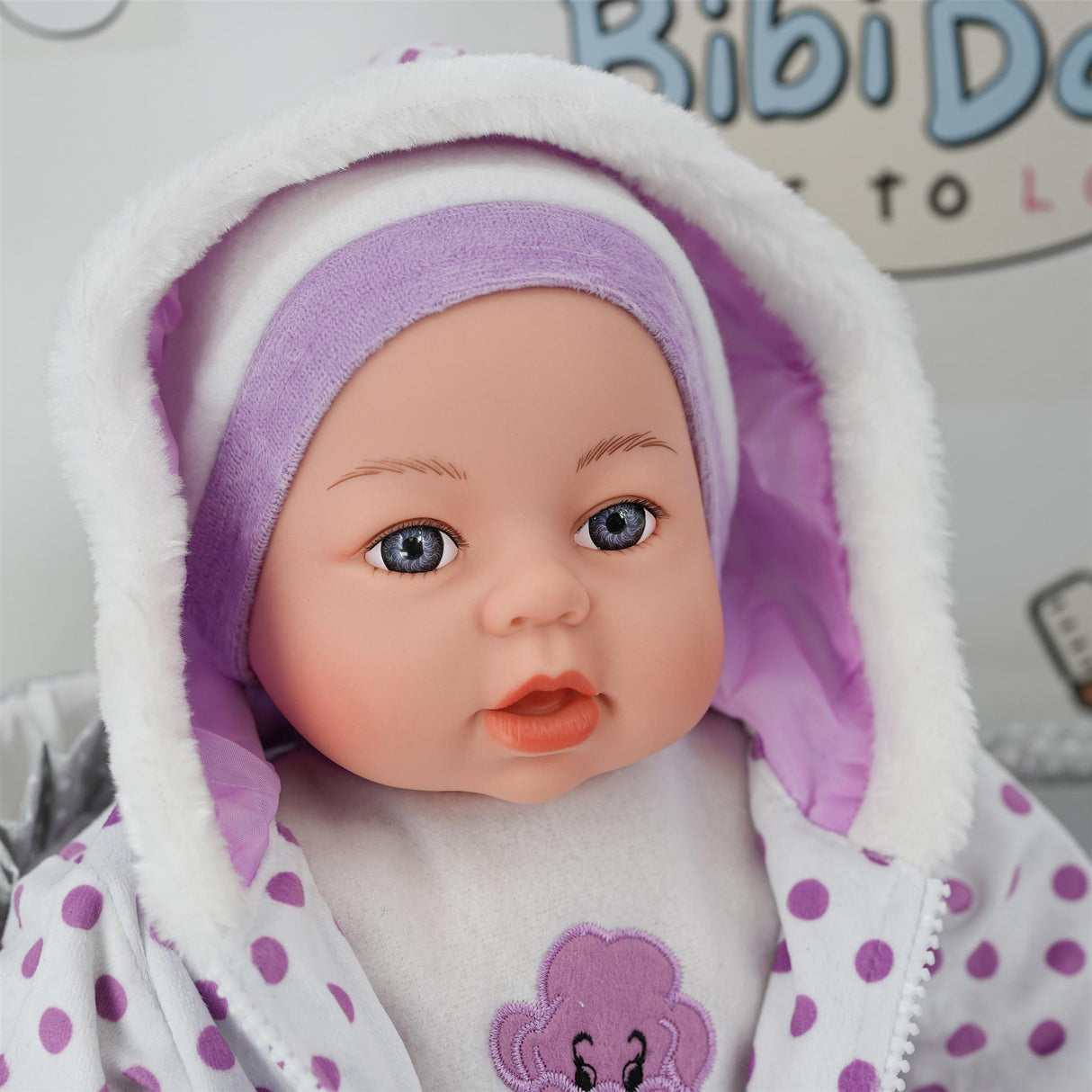 BiBi Outfits - Set of Two Doll (Pink & Purple) (45 cm / 18") by BiBi Doll - UKBuyZone