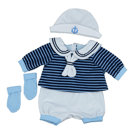 BiBi Outfits - Reborn Doll Clothes (Sailor) (50 cm / 20") by BiBi Doll - UKBuyZone