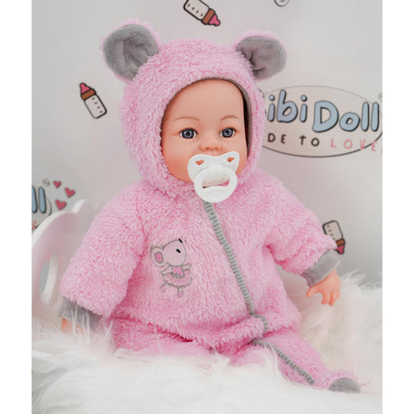 BiBi Outfits - Set of Two Doll (Pink & Purple) (45 cm / 18") by BiBi Doll - UKBuyZone