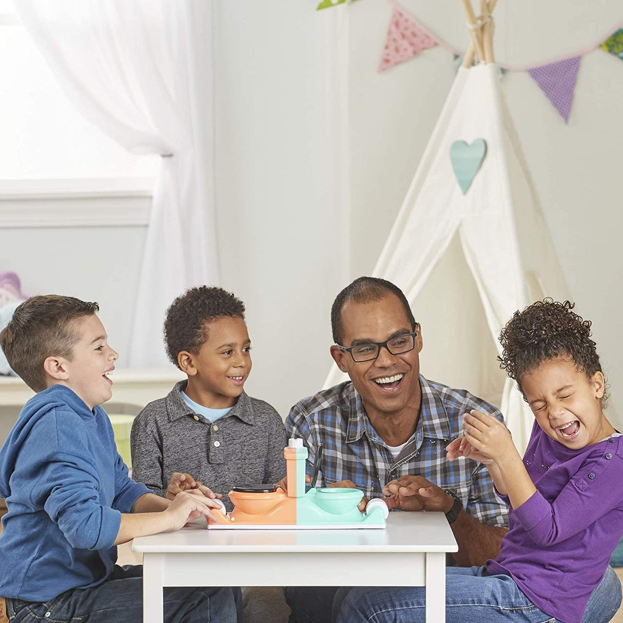 Toilet Trouble Flush down Kids Game 4+ Years by Hasbro - UKBuyZone