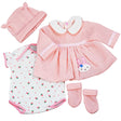 BiBi Outfits - Reborn Doll Clothes (Pink Dress) (50 cm / 20") by BiBi Doll - UKBuyZone