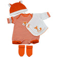 BiBi Outfits - Reborn Doll Clothes (Fox) (50 cm / 20") by BiBi Doll - UKBuyZone