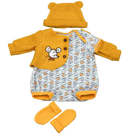 BiBi Outfits - Reborn Doll Clothes (Mouse) (50 cm / 20") by BiBi Doll - UKBuyZone