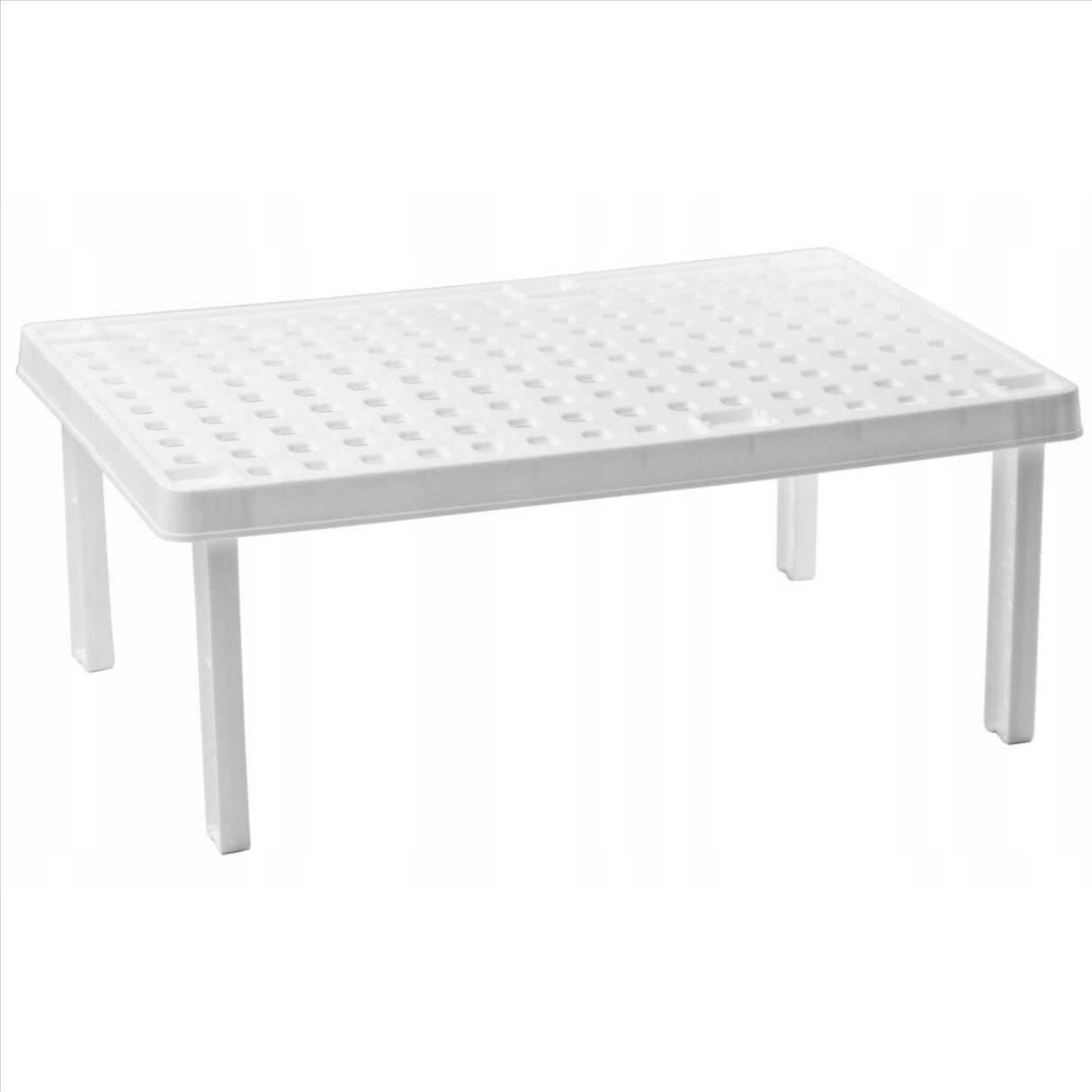 Storage Stackable Rectangular Shelf by Geezy - UKBuyZone