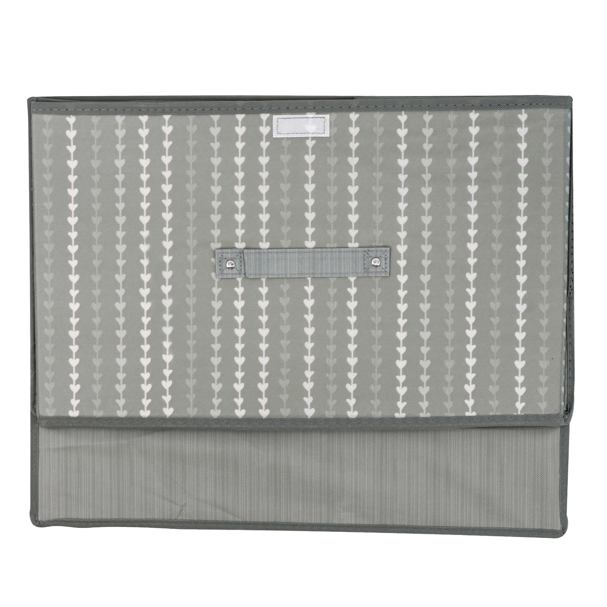 Gray Hearts Large Storage Box by The Magic Toy Shop - UKBuyZone