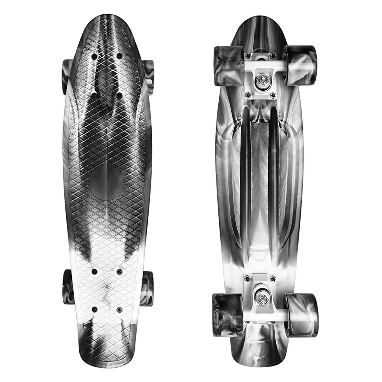 Retro Skateboard Black by The Magic Toy Shop - UKBuyZone