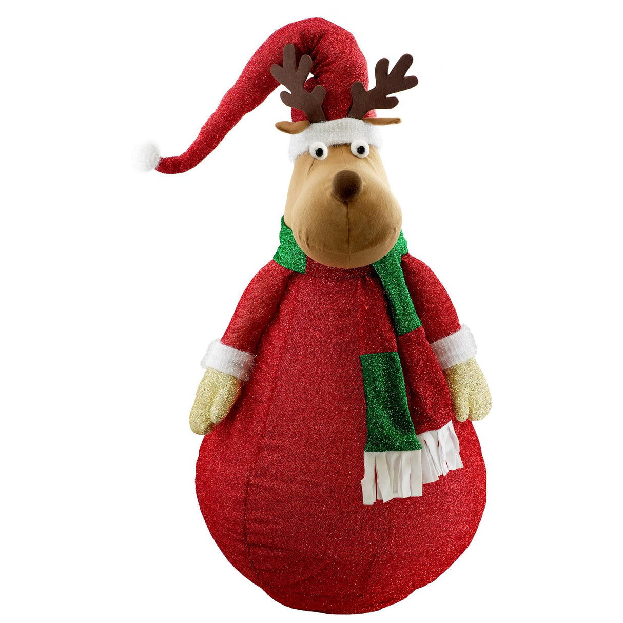 Collapsible Raindeer Christmas Decoration with LED lights by The Magic Toy Shop - UKBuyZone