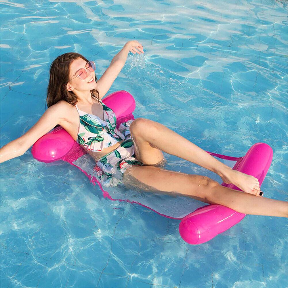 Floating Inflatble Water Hammock by Geezy - UKBuyZone