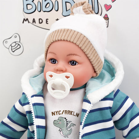 BiBi Outfits - Set of Two Doll Clothes (Koala & Stripy) (45 cm / 18") by BiBi Doll - UKBuyZone