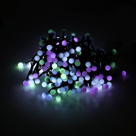 200 Berry Christmas LED Lights Pastel by Geezy - UKBuyZone